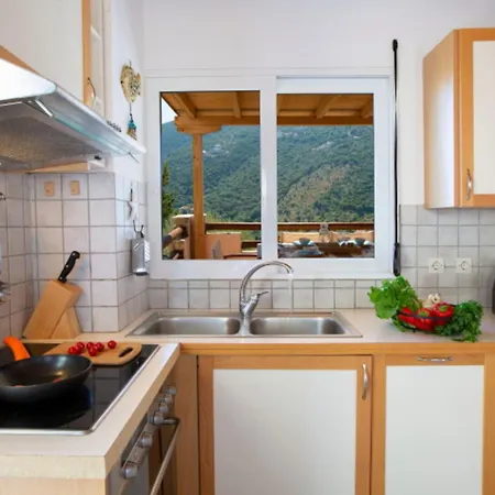 Giancarlo - Lovely With Stone And Wood Elements In Bay * Sivota (Lefkada)