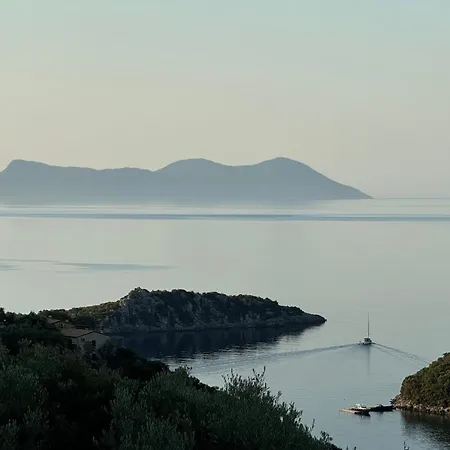 וילה Giancarlo - Lovely With Stone And Wood Elements In Sivota Bay