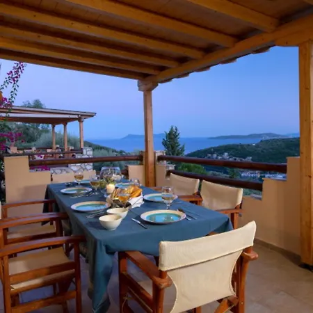 וילה Giancarlo - Lovely With Stone And Wood Elements In Sivota Bay מיקרוס גיאלוס